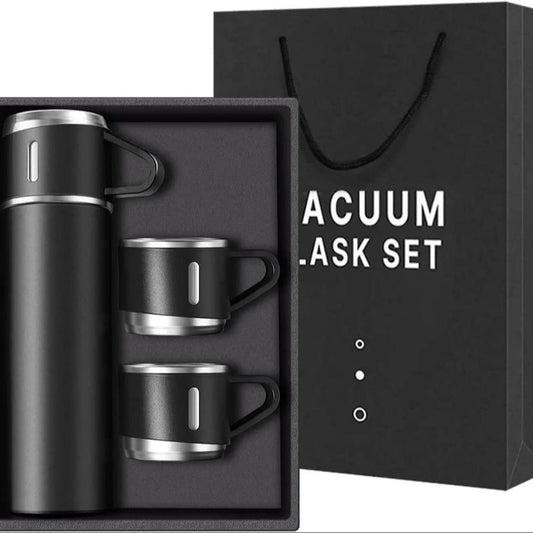 Stainless Steel Vacuum Flask Set