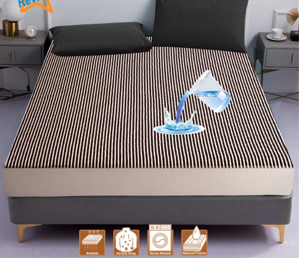 100% Waterproof Mattress Protector Cover Is Made Of Polish Fabric