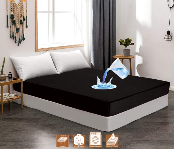 100% Waterproof Mattress Protector Cover Is Made Of Polish Fabric