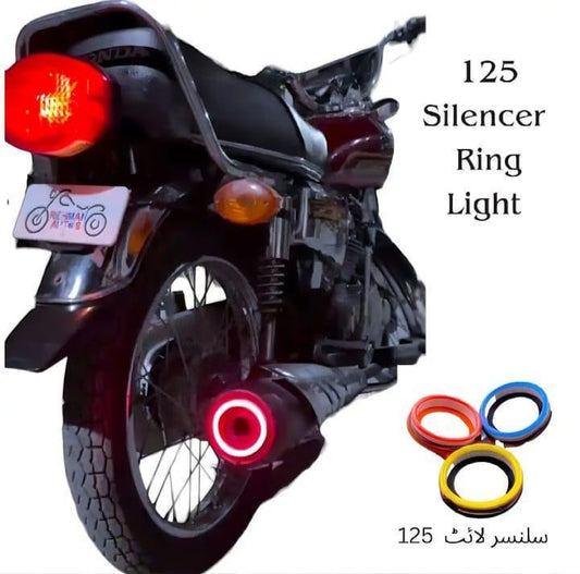 Silencer LED Strip Light For 125Bike