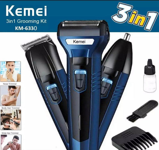 3 in 1 Electric Hair Removal Mens Shaver